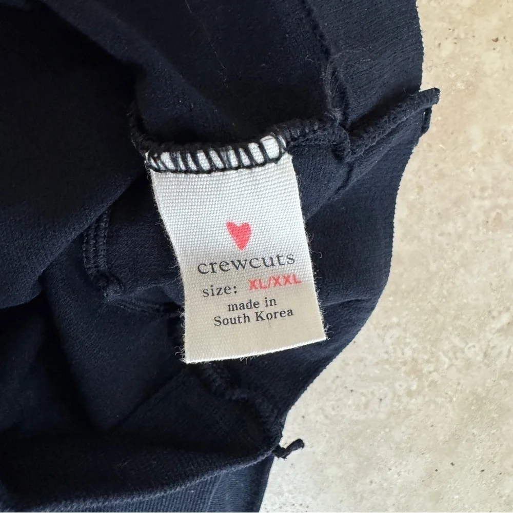 J Crew Crewcuts Navy Blue Nylon Tights Girls Size XL/XXL